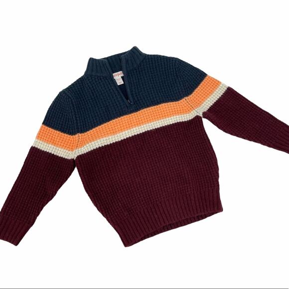 Cat & Jack Boys Mock Neck Pullover Sweater Size Medium - Picture 4 of 5